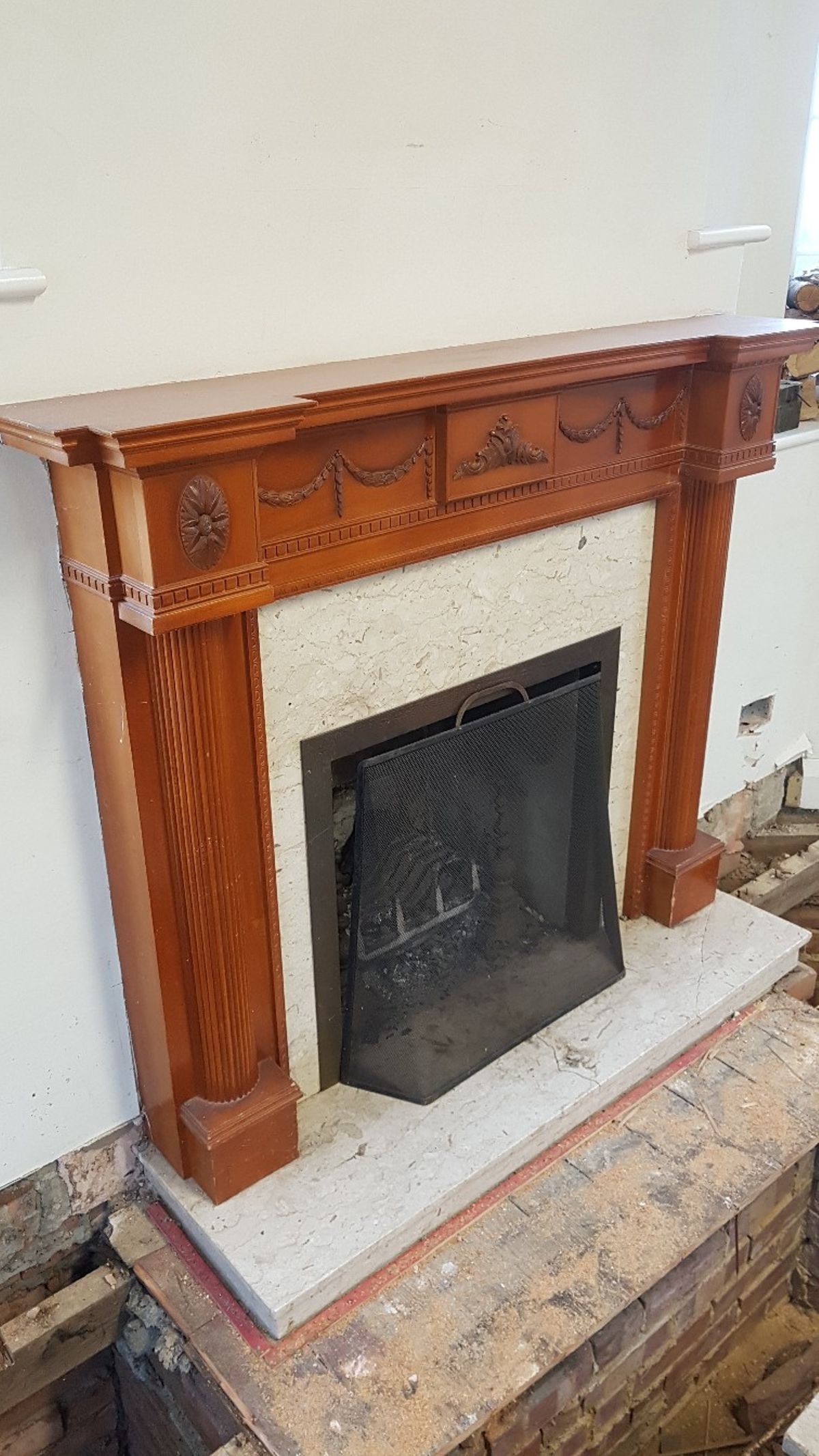 Where to Buy Fireplace Hearth Stone Elegant Marble Fireplace Surround with Mantelpiece