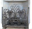 Wrought Iron Fireplace Screens Awesome Custom Wrought Iron Fireplace Screen