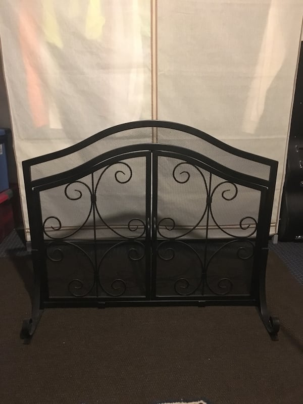 Wrought Iron Fireplace Screens Beautiful sold Wrought Iron Fireplace Screen In El Paso Letgo