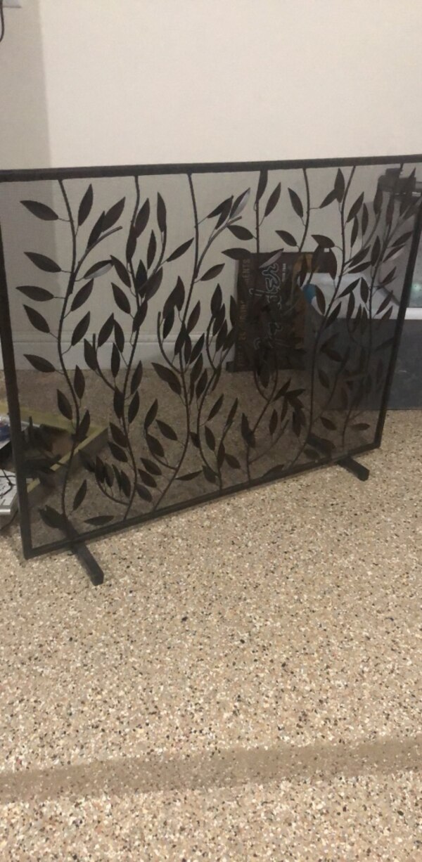 Wrought Iron fireplace screen wrought iron fireplace screen be6 eb5b 4632 8b74 0dab887fb007