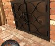 Wrought Iron Fireplace Screens Best Of Black Iron Fireplace Screen Modern Artistic Wrought Iron