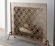 Wrought Iron Fireplace Screens Luxury Iron Fireplace Screen