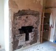 Arch Fireplace Door Beautiful Exposing Brick Fireplace with Images