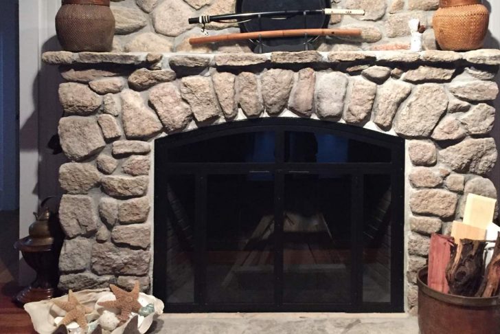 Arch Fireplace Door Beautiful Fireplace Glass Doors Project