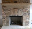 Arch Fireplace Door Elegant Stacked Stone Fireplace Real Stack Stone