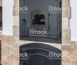 Arch Fireplace Door Fresh Firebox Door A Retro Wood Burning Stove ç§çæªåæ´å¤å¬å¤©