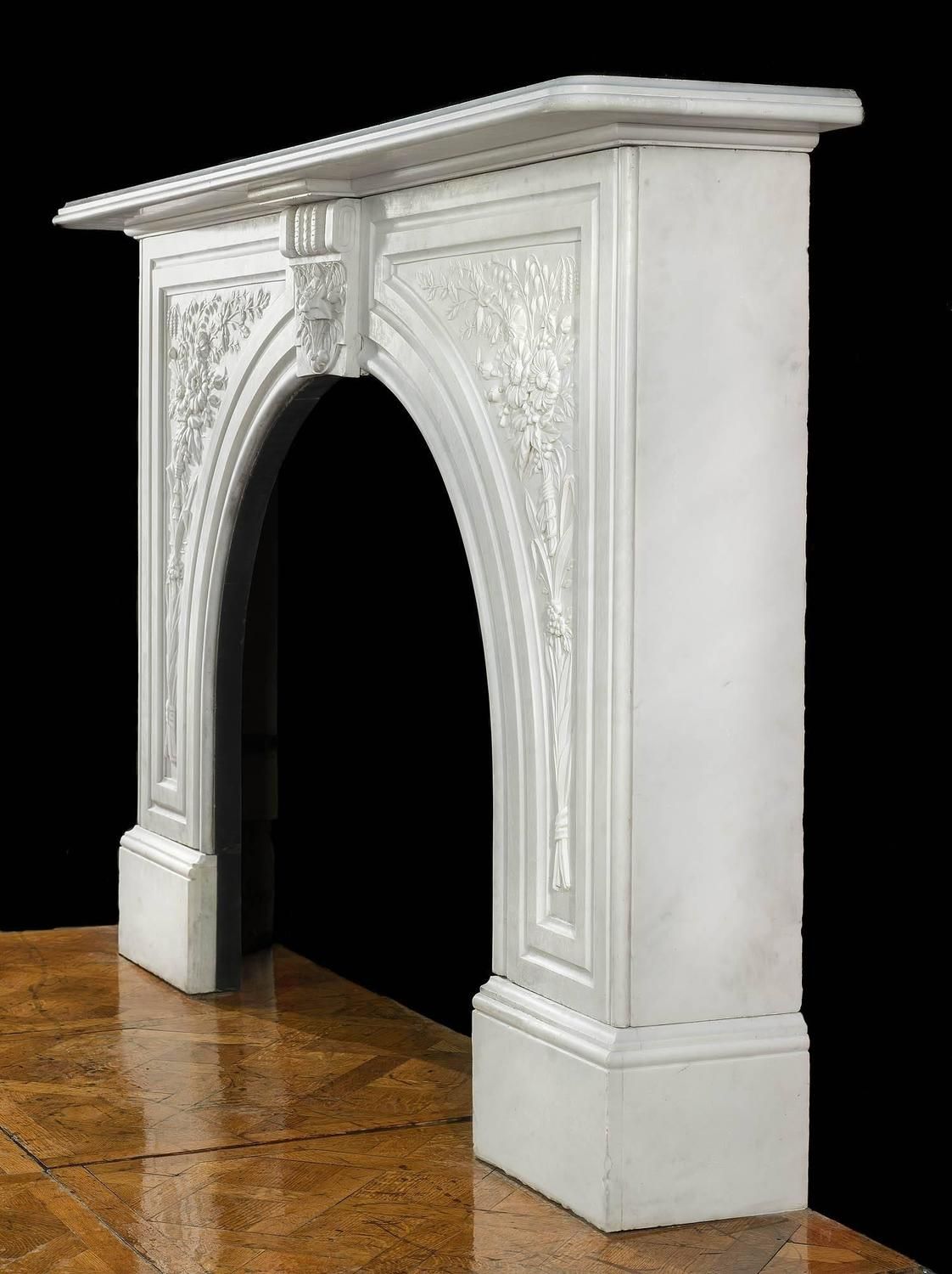 Arch Fireplace Door Lovely Victorian Antique Arched Marble Fireplace Mantel