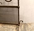 Art Deco Fireplace Screen Awesome Art Deco forged Iron Fireplace Screen at 1stdibs