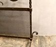 Art Deco Fireplace Screen Awesome Art Deco forged Iron Fireplace Screen at 1stdibs