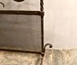 Art Deco Fireplace Screen Awesome Art Deco forged Iron Fireplace Screen at 1stdibs