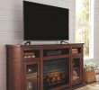 Ashley Fireplace Tv Stand Awesome ashley Harpan Reddish Brown Xl Tv Stand with Lg Fireplace Insert Infrared