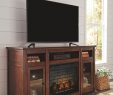 Ashley Fireplace Tv Stand Awesome ashley Harpan Reddish Brown Xl Tv Stand with Lg Fireplace Insert Infrared