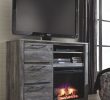 Ashley Fireplace Tv Stand Fresh Baystorm Gray Media Chest with Fireplace Insert