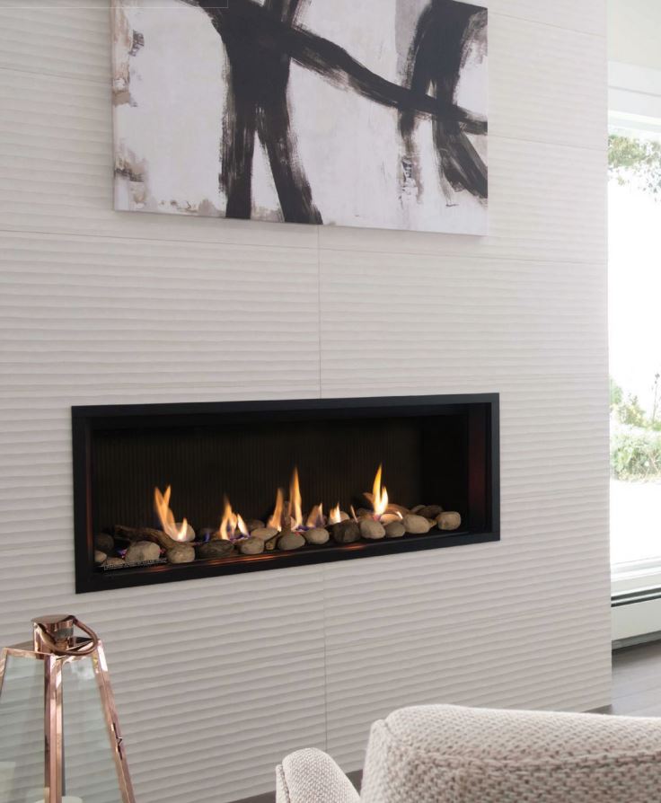 L1 Gas Fireplace l1 fireplace rocks