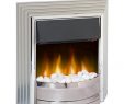 Charm Glow Electric Fireplace Awesome Castillo Electric Fire Silver
