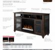 Charm Glow Electric Fireplace Beautiful Xavier Brown Media Console Electric Fireplace with Acrylic Ice Xhd Firebox