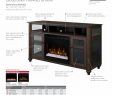 Charm Glow Electric Fireplace Beautiful Xavier Brown Media Console Electric Fireplace with Acrylic Ice Xhd Firebox