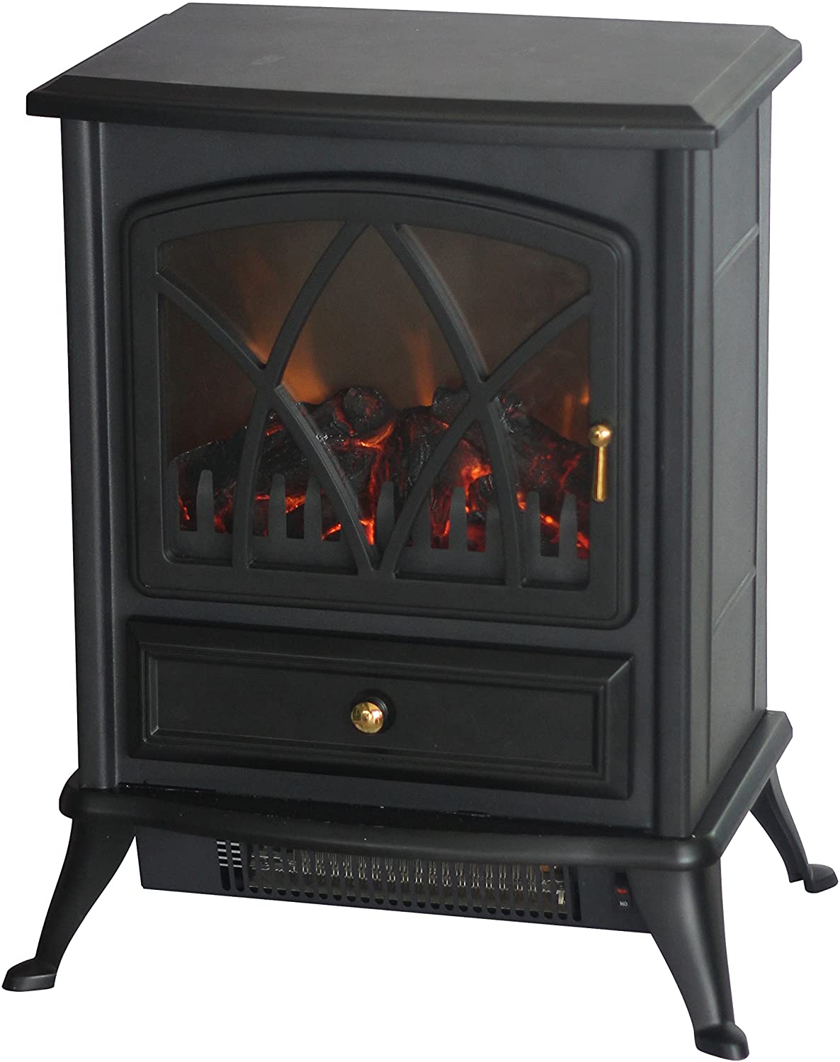 Charm Glow Electric Fireplace Elegant fort Glow Es4215 ashton Electric Stove Black