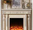 Charm Glow Electric Fireplace Lovely Fashion Polyurethane Frame 3 Sided Electric Fireplace with