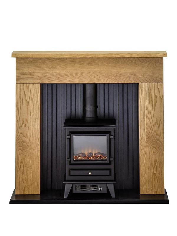 Charm Glow Electric Fireplace Unique Innsbruck Oak Electric Fireplace Suite with Stove