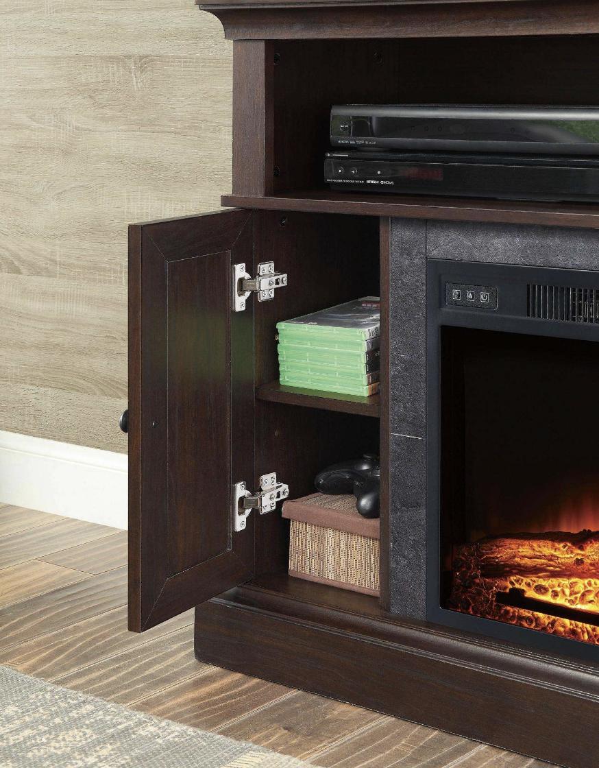 TV Stand Entertainment Center Electric Fireplace Heater Remote tv stand entertainment center electric fireplace heater Ar7haXta41xf9A v