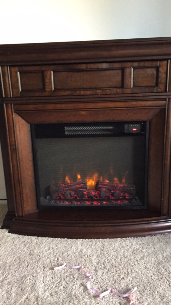 cherry Finish Amish Fireplace 114 “ x 52” Great as a TV stand on top of fireplace cherry finish amish fireplace 114 x 52 great as a tv stand on top of fireplace b6bf5a34 d11a 4b1b ae5d edc