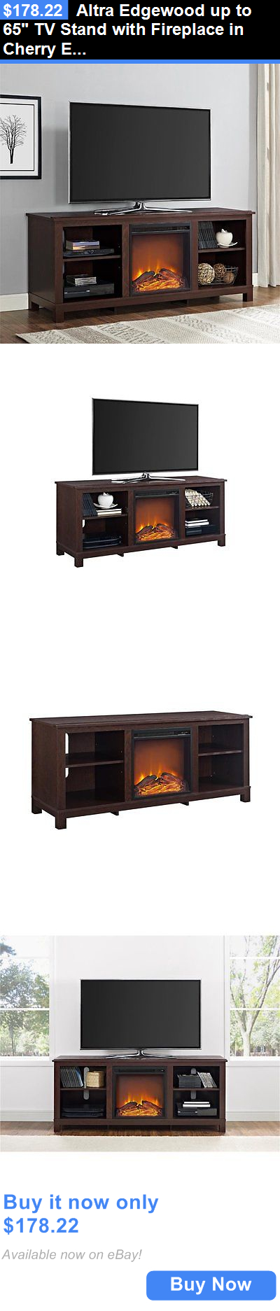 Cherry Fireplace Tv Stand New Entertainment Units Tv Stands Altra Edgewood Up to 65 Tv