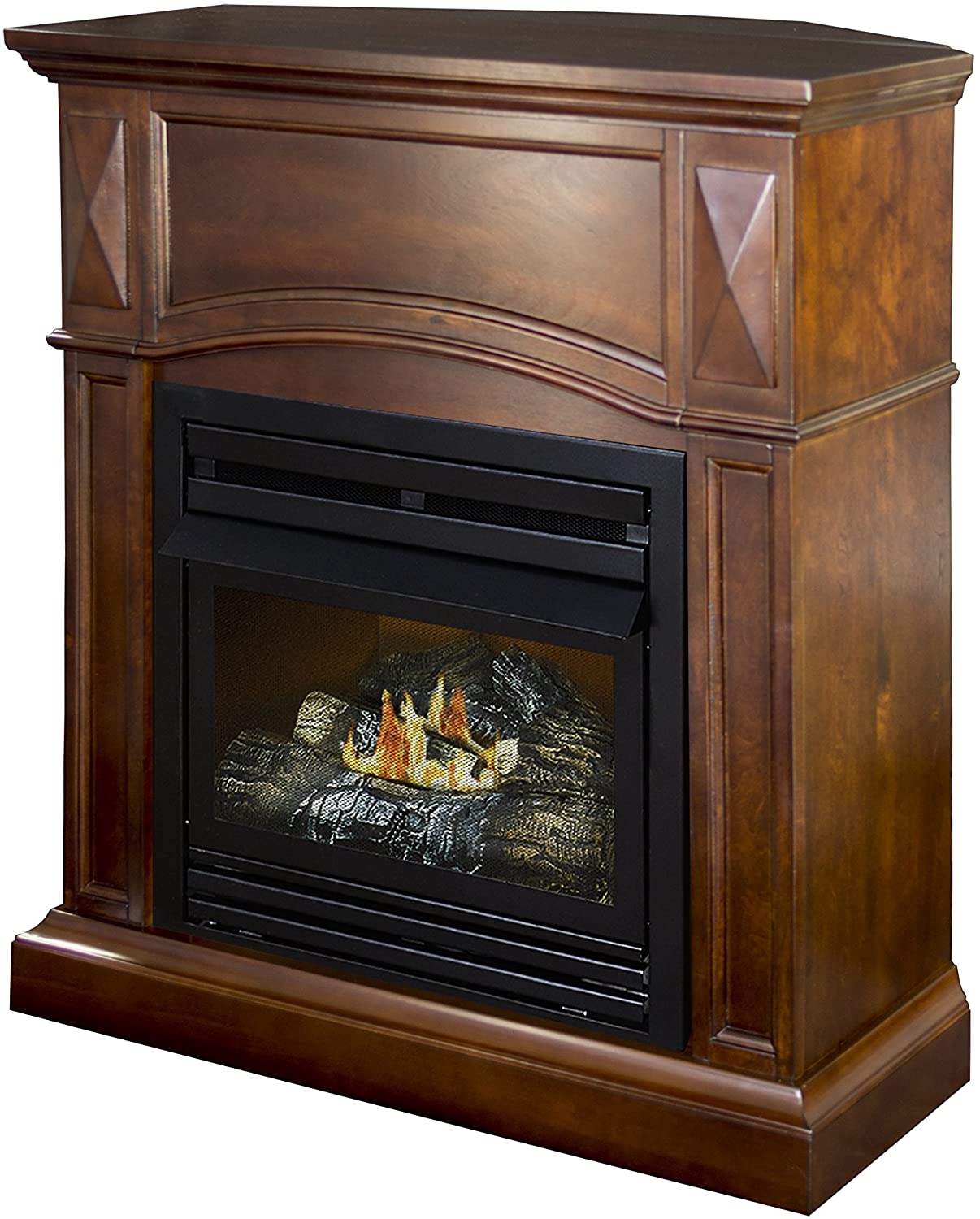 Dual Fuel Fireplace Luxury Amazon Pleasant Hearth Convertible Vent Free Dual Fuel