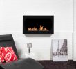 Ethanol Wall Mounted Fireplace Beautiful Oviedo Black Wall Mounted Ethanol Fireplace Modern