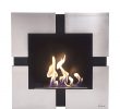 Ethanol Wall Mounted Fireplace Inspirational Teseo Wall Mounted Bioethanol Fireplace with Purline Wall