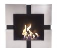 Ethanol Wall Mounted Fireplace Inspirational Teseo Wall Mounted Bioethanol Fireplace with Purline Wall