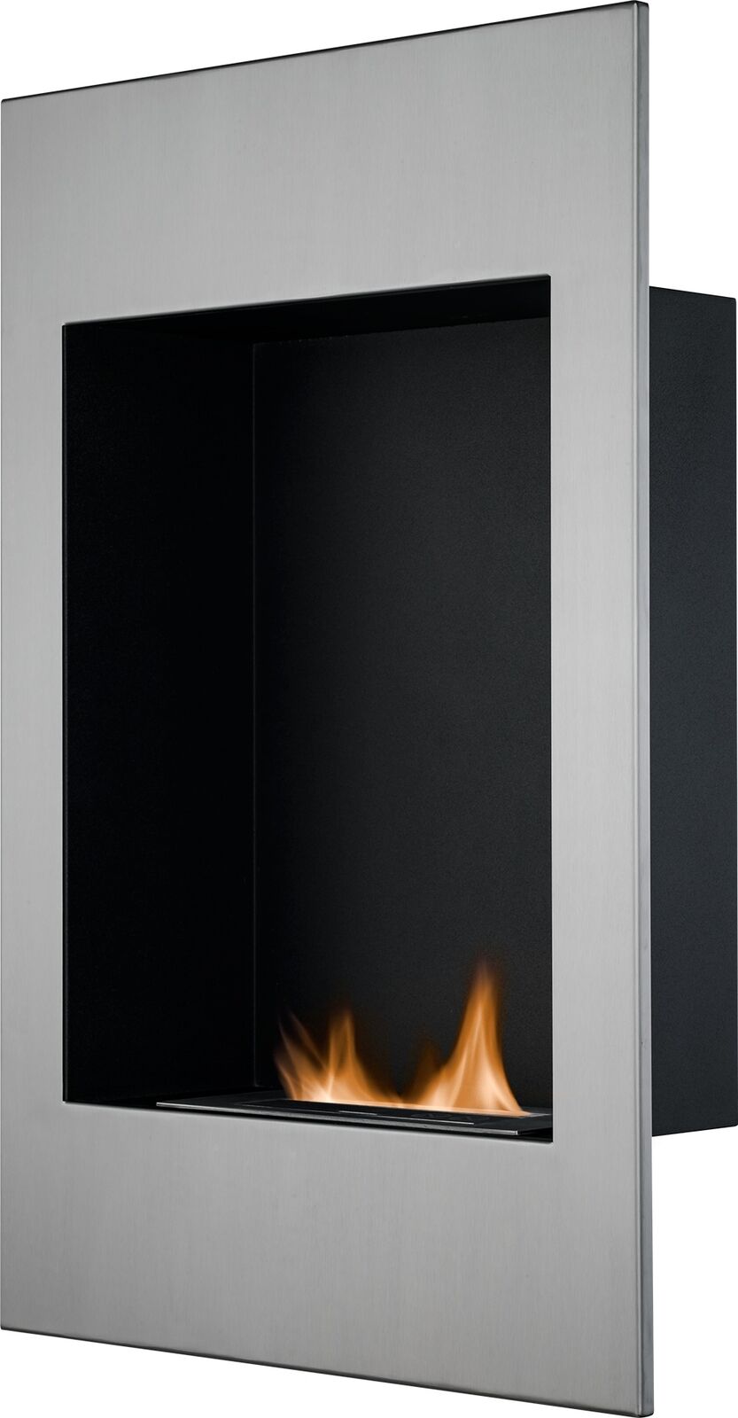 Ethanol Wall Mounted Fireplace Lovely Adam the Alexis Wall Mounted Bio Ethanol Fire In Stainless Steel 20 Inch