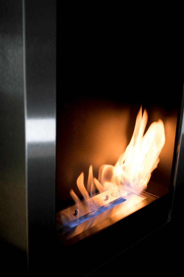 Ethanol Wall Mounted Fireplace Lovely Bio Blaze Square Vertical 21" Wall Mounted Built In Ethanol