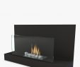 Ethanol Wall Mounted Fireplace New Imaginfires Alden Bioethanol Fireplace Midnight Black at