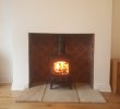 Fireplace Floor Elegant Clearview Pioneer Defra Approved with Sandstone Hearth and