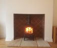 Fireplace Floor Elegant Clearview Pioneer Defra Approved with Sandstone Hearth and