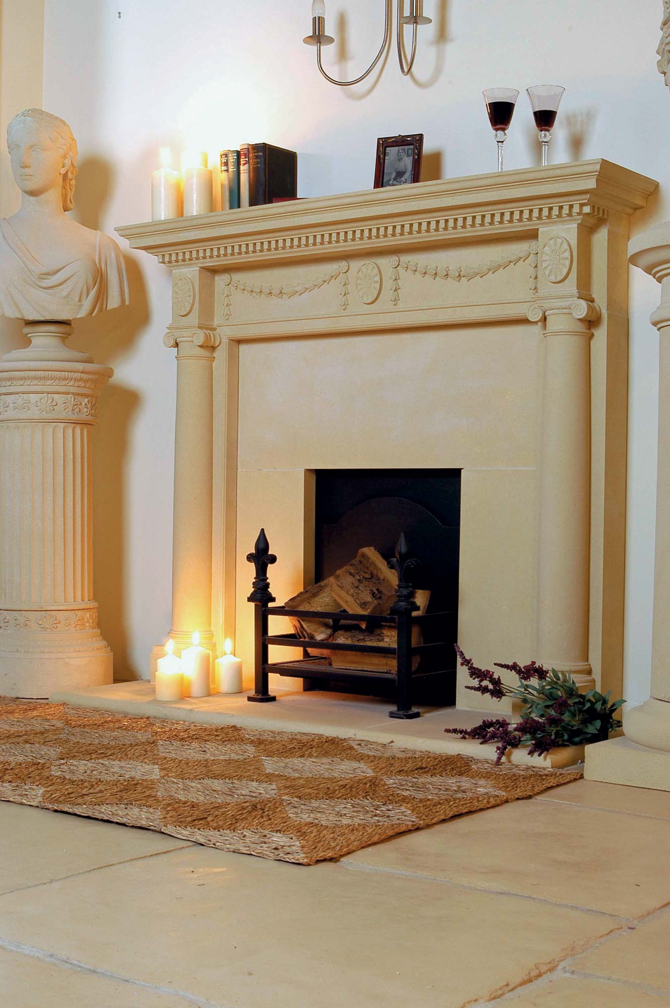 Fireplace Floor Inspirational Adam Fireplace Rebated Including Slips and Hearth