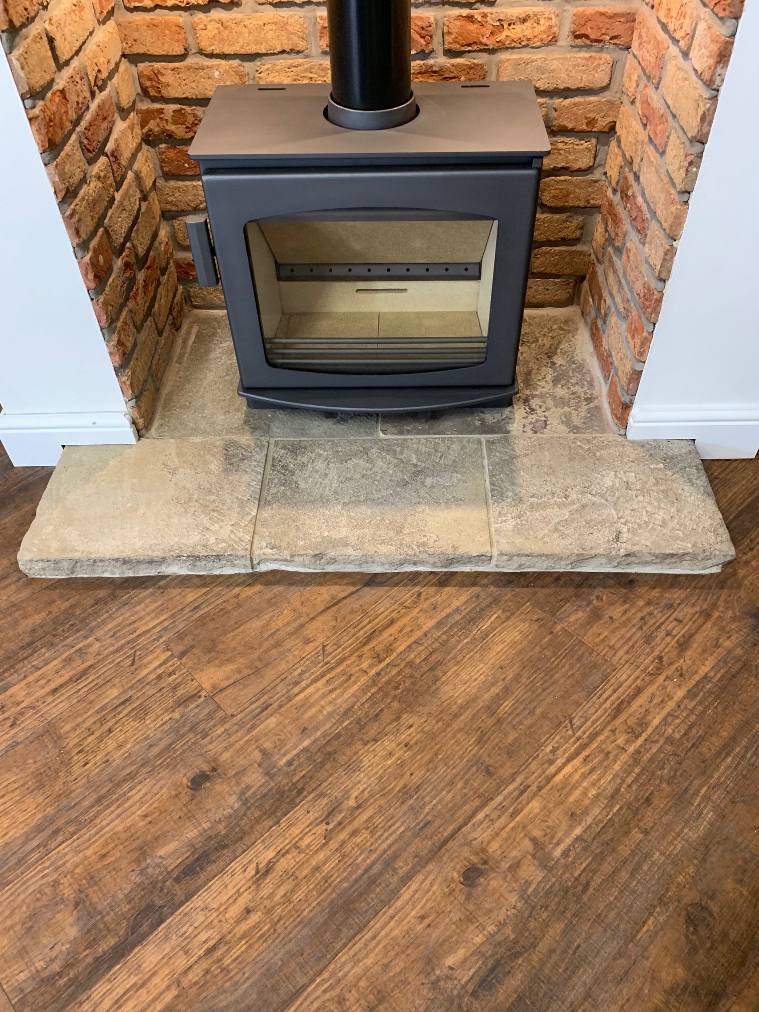 Fireplace Floor Lovely Reclaimed Stone Flags