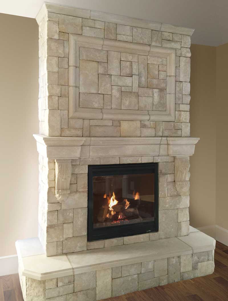 Lexington Fireplace Mantel Cornerstone Architectural veneer mantel