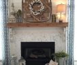 Fireplace Mantel Corbels Luxury Remodeled Fireplace Shiplap Wood Mantle Herringbone Tile