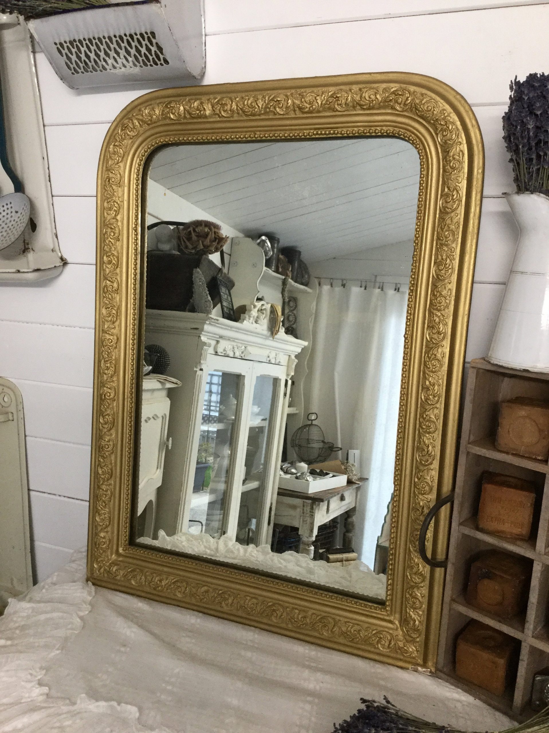 Fireplace Mirror Awesome Ancient Chimney Mirror From France Shabby