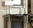 Fireplace Mirror Awesome Floating Crystal Mirrored Electric Fireplace
