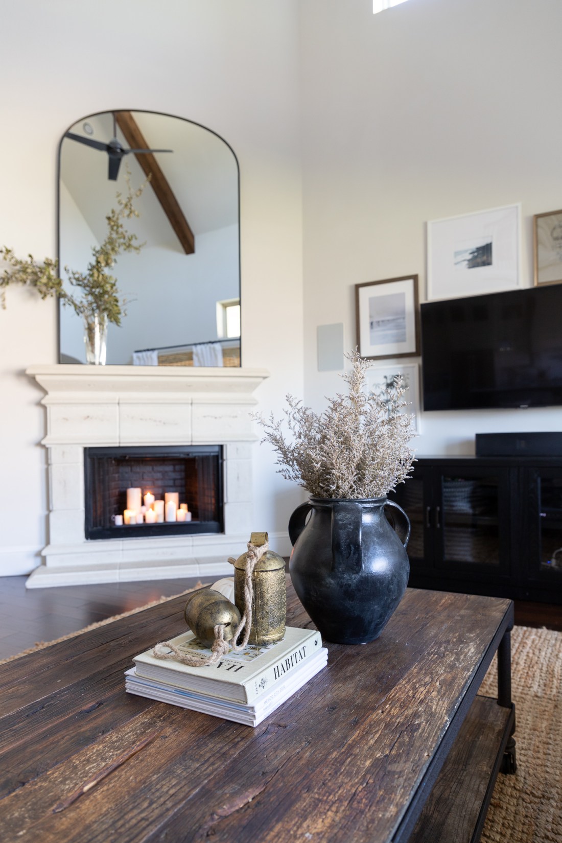 How to Hang a Heavy Floor Mirror on the Wall Crazy Wonderful large arched fireplace mirror