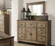Fireplace Mirror Beautiful Trinell Brown Dresser with Fireplace Option & Mirror