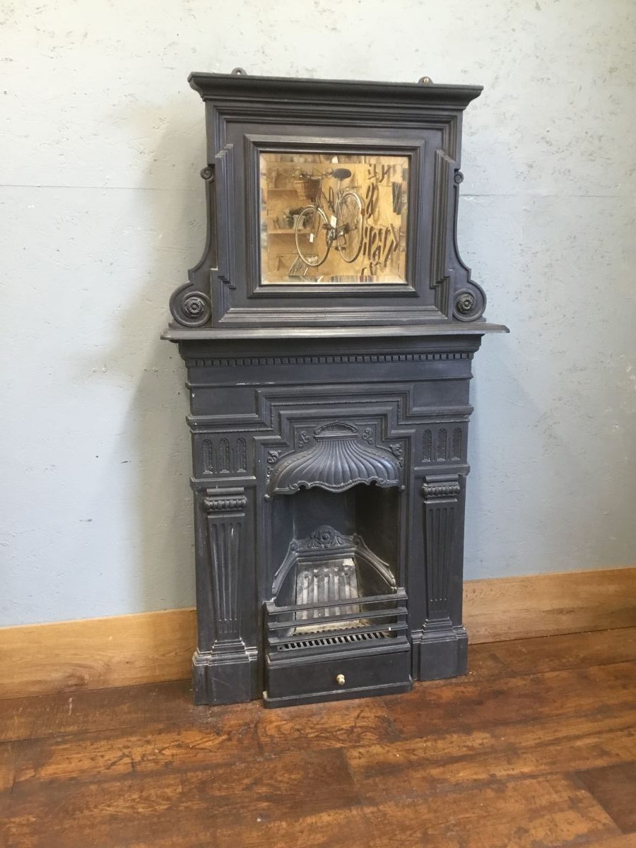 Fireplace Mirror Best Of Victorian Cast Iron Fireplace & Mirror Overmantle