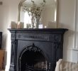 Fireplace Mirror Fresh Beautiful Iron Fireplace with Over Mantle Mirror Above