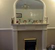 Fireplace Mirror Luxury Fireplace Mirror Marble Back and Hearth Pine Wood Painted Real Marble Back and Hearth In Huddersfield West Yorkshire