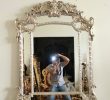 Fireplace Mirror New Decorative Antique Framed Mirror for Interior Wall Mirror