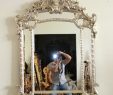 Fireplace Mirror New Decorative Antique Framed Mirror for Interior Wall Mirror