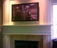 Fireplace Nook Tv Mount Awesome Amazing Fireplace Mantel before and after